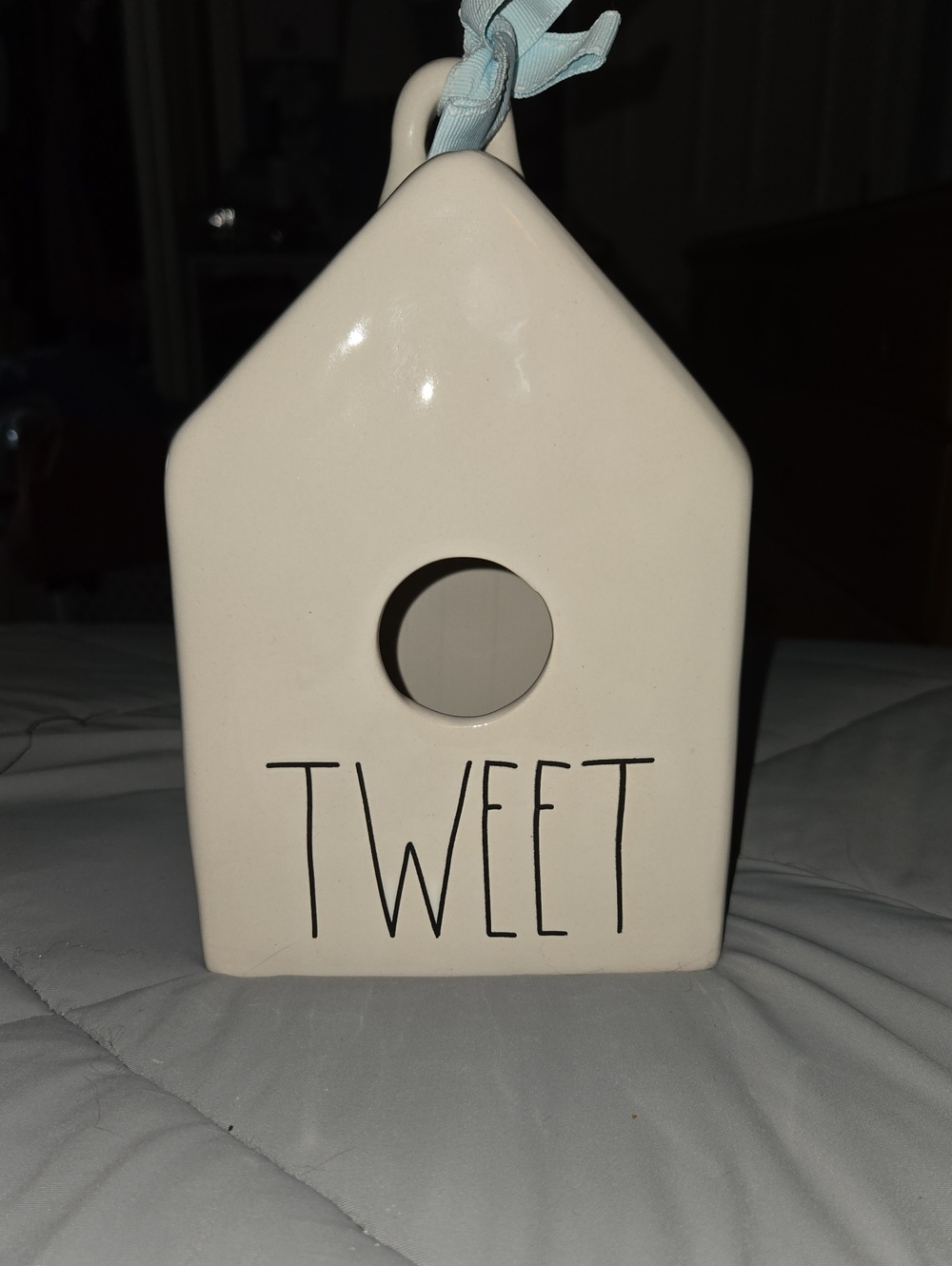 Rae Dunn "Tweet" Bird House Large